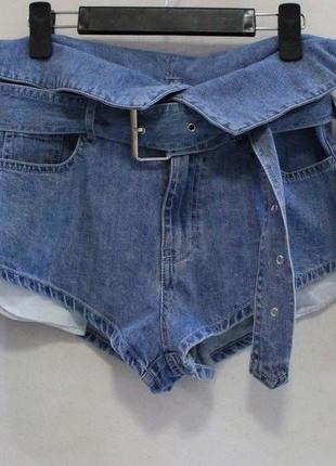 Крутые джинсовые шорты люкс2 фото
