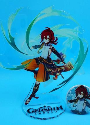 Акриловая фигурка хэйдзо из геншин импакт / genshin impact
