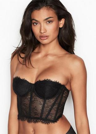 Корсет от victoria’s secret / черный / 34b / 75b