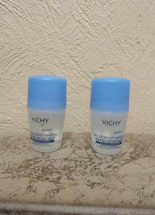 Шариковый дезодорант vichy deodorant mineral roll1 фото