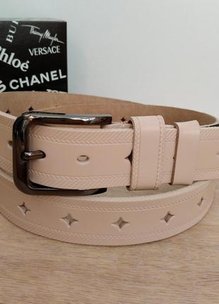 Ремінь жіночий шкіряний