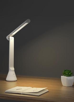 Настольная складная лампа yeelight usb folding charging small table lamp (yltd11y)