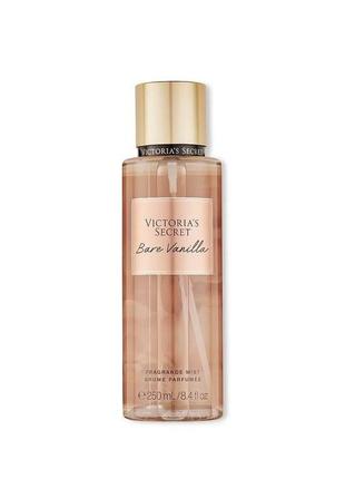 ✨спрей bare banilla 250ml victoria’s secret виктория сикрет парфюмированный спрей дд тела