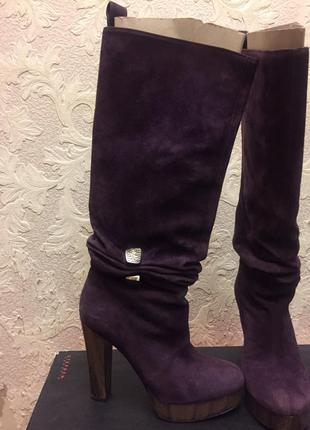 Італійські чоботи розмір 38 на стопу 24,5 см