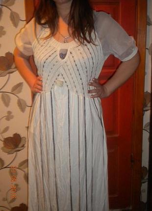 Літнє плаття великого розміру 50-52