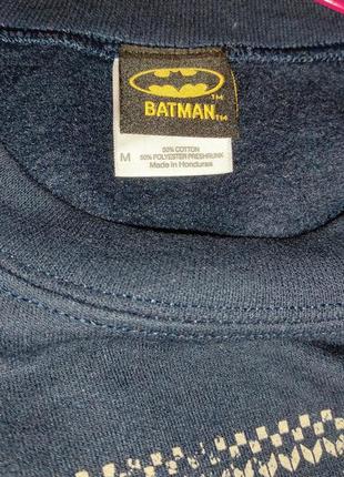 Новый теплый новогодний свитшот свитер gildan batman, размер m3 фото