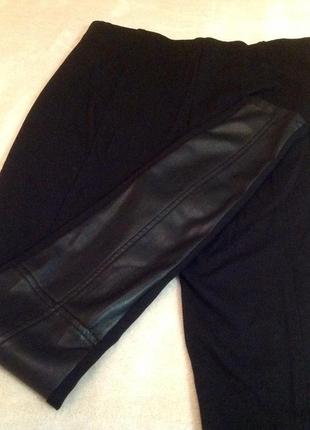 Жіночі брюки зі штучної шкіри vila5 фото