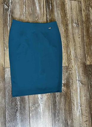 Спідниця темно бірюзова