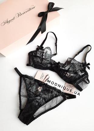 Мереживний комплект білизни агент провокатор agent provocateur оригінал ша3 фото