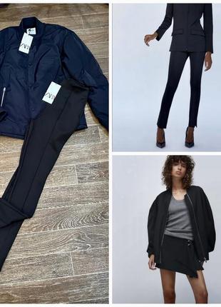 Продам бомбер, дегггинсы zara