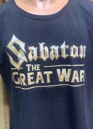 Футболка з принтом sabaton розмір xl4 фото