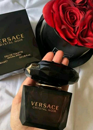 Парфюм женский Versace crystal noir edt 90 ml обличчям. aiw w.90мл.(euro)