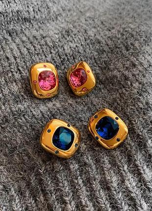 Серьги в стиле celine 4