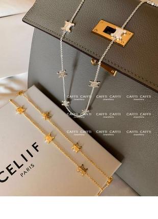 Колье в стиле celine 8