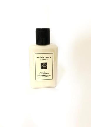 Увлажняющий крем для тела и рук jo malone london lime basil & mandarin body and hand lait hydratant3 фото