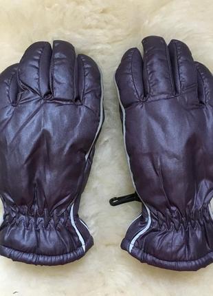 Зимние тёплые перчатки непотеряшки 2