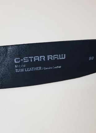 Ремень g-star raw пояс пасок натуральная кожа новый с бирками6 фото