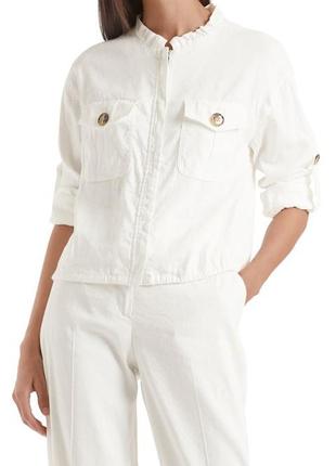 Піджак marc cain collection з білого льону роз.м