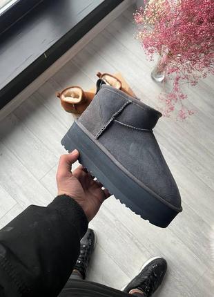 Ugg ultra mini platform уггі на платформі1 фото