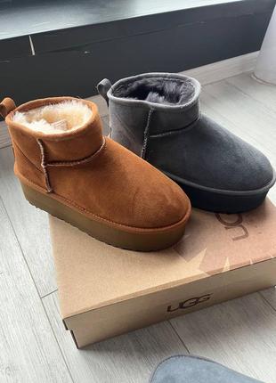 Ugg ultra mini platform уггі на платформі7 фото