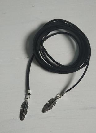 Замшевый чокер