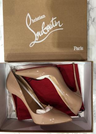 Туфли louboutin soизн.nude.оригинал.