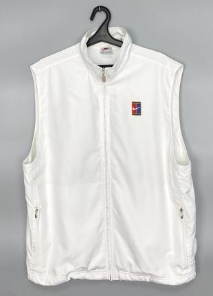 Nike court vintage винтаж жилетка act