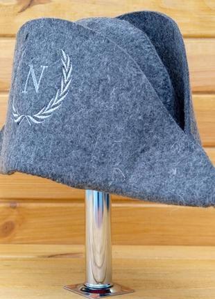 Шапка/шляпа для бани/сауны/спа наполеон