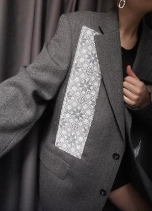 Піджак-вишиванка в етно стилі1 фото