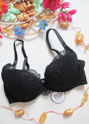 Суперовый черный формованный бюстгальтер boux avenue 🍒🌺🍒