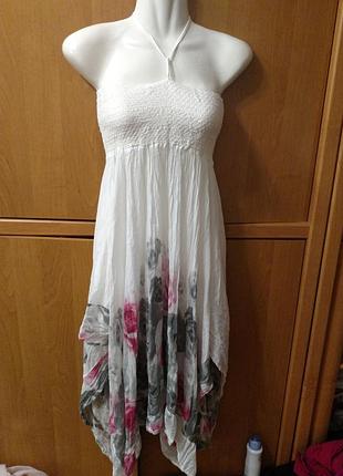 Сукня італія шовк котон
