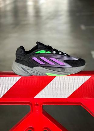 Мужские кроссовки adidas ozelia "black/purple"#адидас8 фото