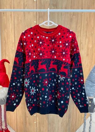 Новорічні светри з оленями🔝 
🎅шапка в подарунок4 фото