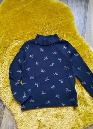 Гольф з єдинорогами від  h&m на 3-4 р 7