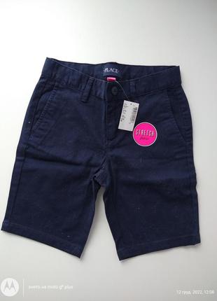 Новые с этикеткой коттоновые шорты children's place