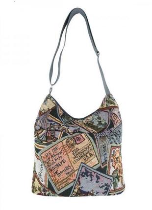 Женская сумка из гобелена. женская текстильная сумка3 фото
