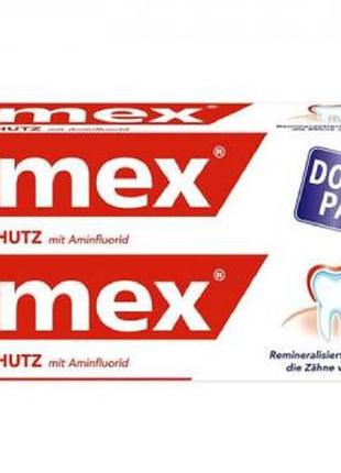 Зубна паста elmex антикарієсний захист, 2х75 мл