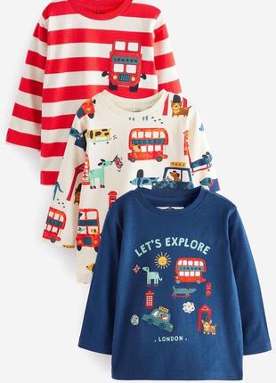 Лонгслив, набор 3 шт