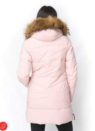 Зимняя курточка с натуральным мехом2 фото