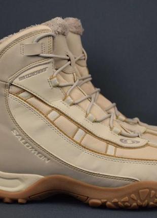 Salomon waterproof thinsulate snow термоботинки ботинки зимние непромокаемые. оригинал 40 р/25.5 см1 фото