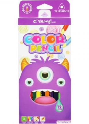 Цветные карандаши "color pensil", фиолетовый