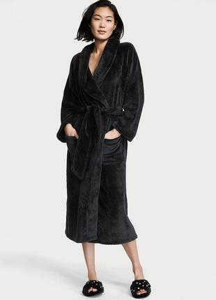 Длинный плюшевый халат victoria's secret оригинал