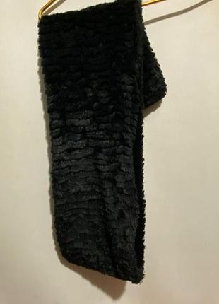 Меховый шарф снуд (№106)3 фото