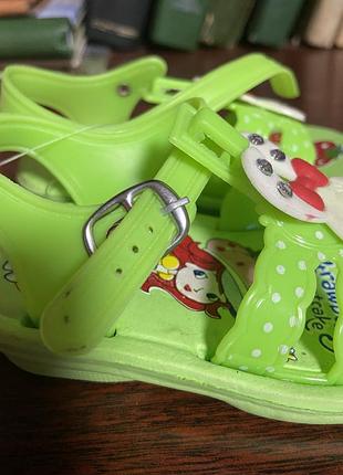 Дитячі босоніжки/зайки