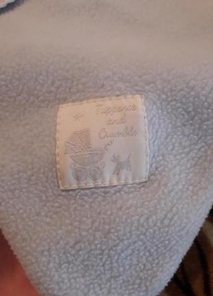 Флисовое одеялко-конверт3 фото