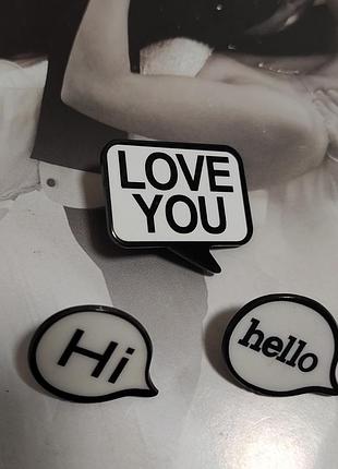 Значки з написами , брошки ,  біжутерія піктограм