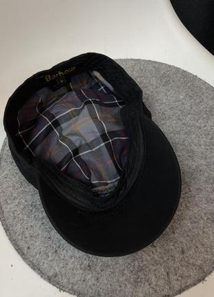 Оригинальная ваксовая кепка barbour ladies' wax baker boy hat9 фото