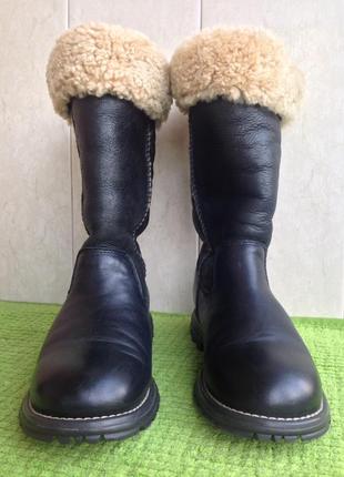 Сапоги зимние кожаные  ugg brooks shearling sheepskin s/n 54903 фото