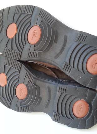Шкіряні туфлі clarks 41р. 7g 28 см. оригінал в'єтнам6 фото