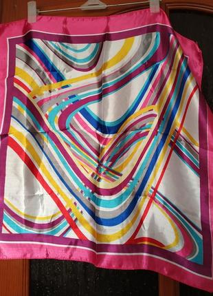Новый платок шарф на шею аксесуар на сумку4 фото